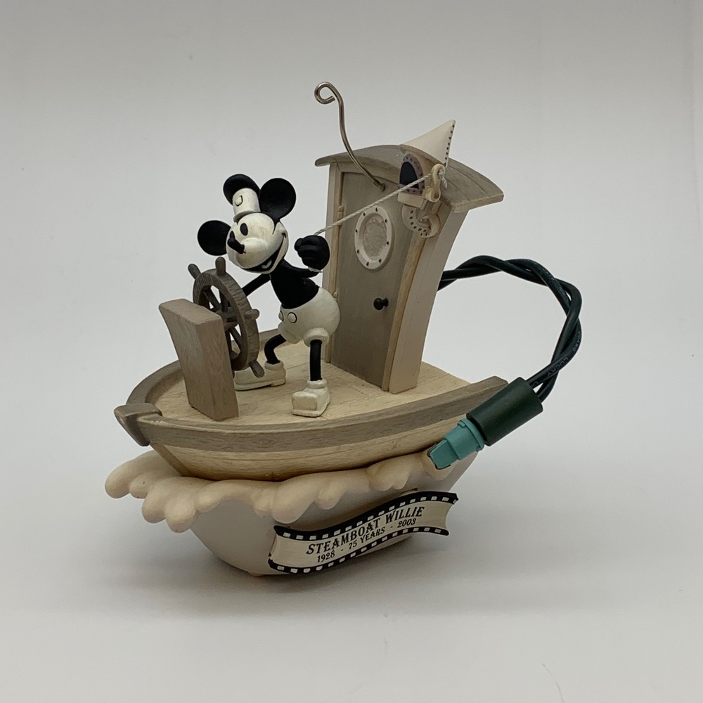 2003 Hallmark Steamboat Willie 75th Anniversary Ornament